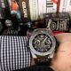 Perfect Replica Hublot Gray Bezel Hollow Dial Chronograph 45mm Watch (6)_th.jpg